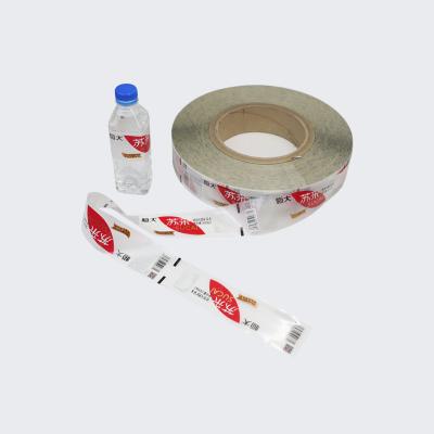 China Waterproof customized printing BOPP film opp film rolls bopp sticker labels for bottle for sale