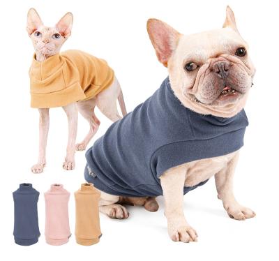 China Dog Clothes Winter Dog Clothes Cat Sweater Puppy Clothes Small Dog Sweater Viable Warm Fleece Jacket Soft Doggie Sweater Guangzhou for sale