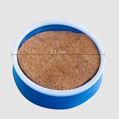 China Easily Clean cheap plastic blue pigeon dry bird nest bowl pigeon nest bird egg laying bed nest for sale