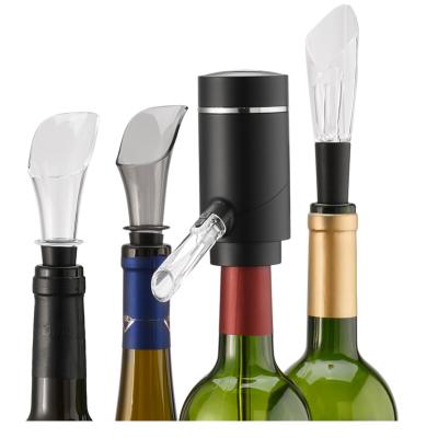 China Rechargeable Wine Aerator Smart Bar Kit Wine Accessory Electric Red Wine Pourer Aerator Decanter Dispenser for sale