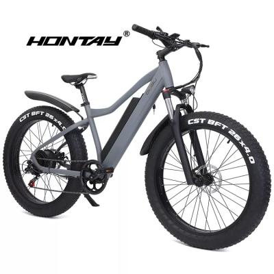 China 6061 Aluminum Alloy ebike 26 inch 48V 750W moped pedal assist fat tire electric mountain bike for sale