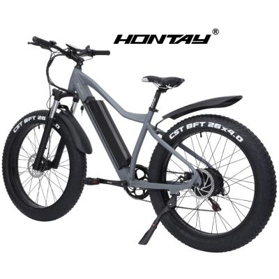 China 6061 Aluminum Alloy china manufacturer OEM custom wholesale fat tire mountain electric bike for adult fat tires for sale