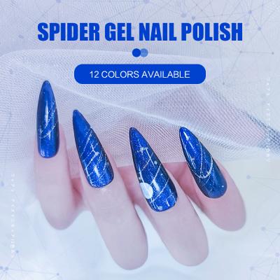 China Free Shipping Elastic Nail Art Spider Gel Polish Point Materils 2021 Durable Healthy Raw Line Drawing DIY for sale