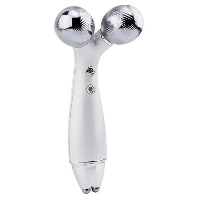 China Hot Selling Amazon Face Lift 360 Rotate 3D Face Lift Roller Microcurrent Massager for sale