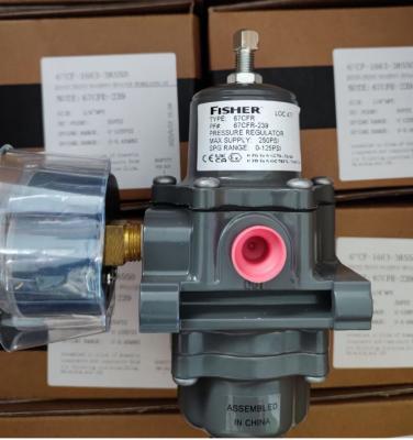 China Fisher Gas Pressure Reducing Valve 67C 67CFR 250 P/in 1/4 NPT zu verkaufen