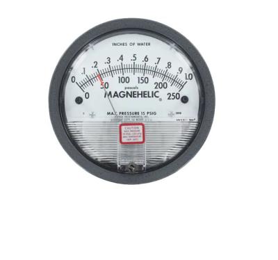 China Dwyer Series 2000 Magnehelic Dwyer 2000-00D Magnehelic Differential Pressure Gauge 0-0.25 In H2O, 2% Acc zu verkaufen