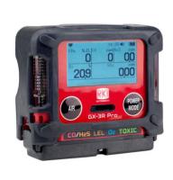 China Original Japan Riken Keiki Four Gas Monitors GMS Instruments GX-3R GX-3R Pro Gas Detector en venta