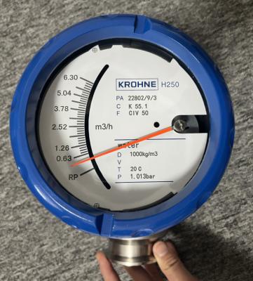 China Deutschland Krohne-Durchflussmesser H250 H250/M40/RR Variable Area Flowmeters für Öl- und Gasanwendungen zu verkaufen