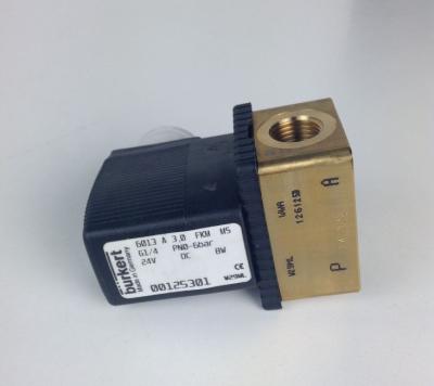 China Burkert Solenoid Valve 125301, 2 Ports , NC, 24 V Dc, 1/4in 00125301 for sale