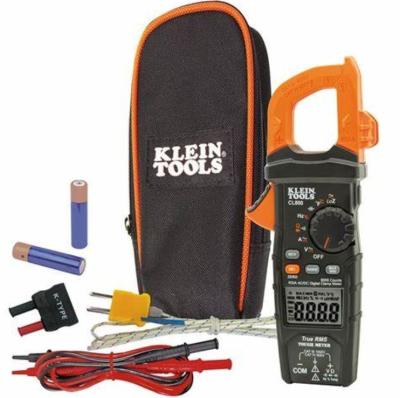 China Klein Tools CL800 Digital Clamp Meter, Auto Ranging TRMS, AC/DC Volt/Current, LoZ, Continuity, Frequency, Capacitance, N zu verkaufen