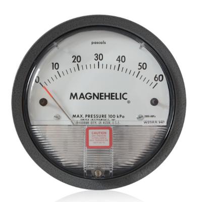 Κίνα 1/8 NPT Magnehelic διαφορικός μετρητής πίεσης μετρητών πίεσης 2000-60pa 15 PSI προς πώληση