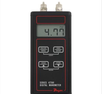 China Manômetro da pressão diferencial de calibre de pressão 80mm de Dwyer 477AV-000 Digitas à venda