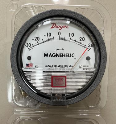 China Indicador 2000 de presión diferenciada de Magnehelic de la serie de Dwyer 2300-60PA en venta