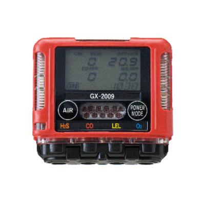 中国 GX-2009 Portable Multi Gas Sensors Confined Space 4 Gas Monitor 販売のため