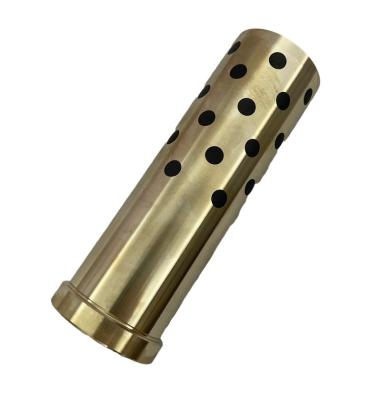 China OEM Precision Guide Self-lubricating Special Chinese Self-lubricating Pillar Containing Graphite Customized Mold Accessories Guide Bronze Bush for sale