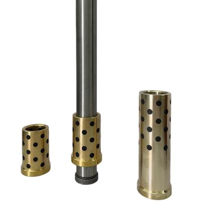 China Locatiion Self-lubricating Self-lubricating Vertical Pillar Containing Graphite Bush Mold Accessories Mail Customized Bronze Guide Pin for sale