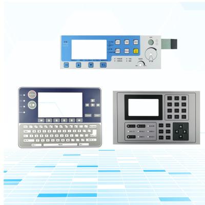 China Industrial Controls China Factory Professional Membrane Switch Keypad With Digital Printing Overlay Membrane Display for sale