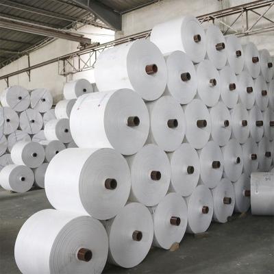 China Cheap White Safety PP Woven Fabrics PP Sack Bag Roll for sale