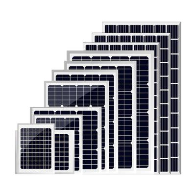 China New Energy Mono Solar Cell Solar Cells 40w Black Solar Panel With Cheap Price 540*510*23mm for sale