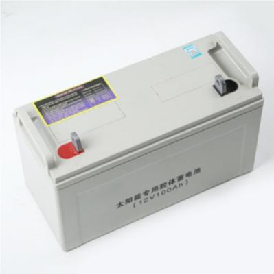 China Toys Solar Battery Lead Acid Battery Inverter Battery 12V 100AH ​​Front Terminal Europe Standard for sale