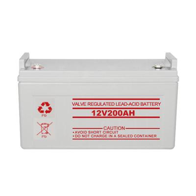 China Solar Toys 12v 200AH Battery Storage 12v Rechargeable Lead Acid Battery Packs for sale