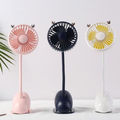 China New Magnet Clamp Fan 2022 Mini Fans Bulk Handheld Rechargeable Battery Portable Electric USB Mini Fan Foldable Clip Fan For Outdoor Stroller for sale