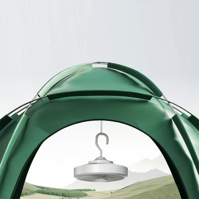 China Portable Usb Rechargeable Outdoor Ceiling Fan Cool Colorful Light Mist Air Mini Ceiling Fan With Light for sale