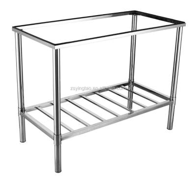 China Without Tap Stainless Steel Sink Rack 1000x500x750mm for sale