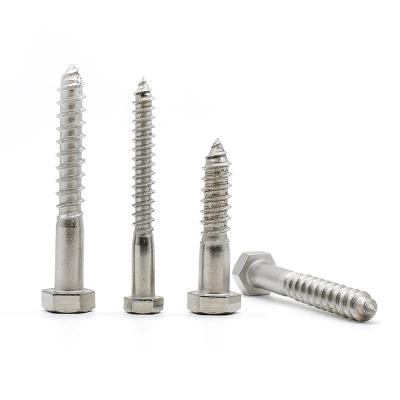 China HEX Big Head Stainless Steel Coach Screws 200mm With Different Size are acceptable wood screws lag screw for sale