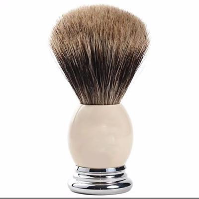 China Angular Blush Pure Best Badger JDK Hair Razor Men's Shaving Brush for sale