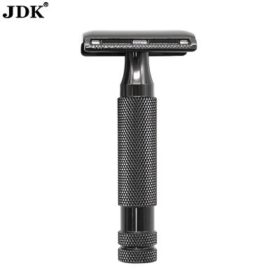 China New JDK Safety Stainless Steel Single Blade Manual Face Shaving Razor Single Blade Barber Razor Mens for sale