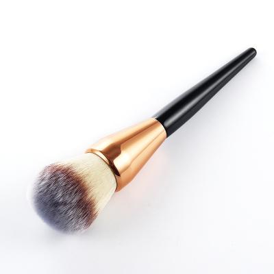 China Powder Makeup Brush JDK Big Size Black Wooden Handle Single Makeup Brush for Blush Cosmetic Tool for sale