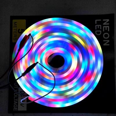 China Outdoor Garden Decoration RGB Neon Strip Lights Useless Controller for sale