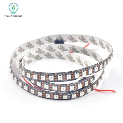 China Accessible Decoration 5v 30/60/144 Leds/m Ws2812b 5050 RGB IC Led Strip for sale