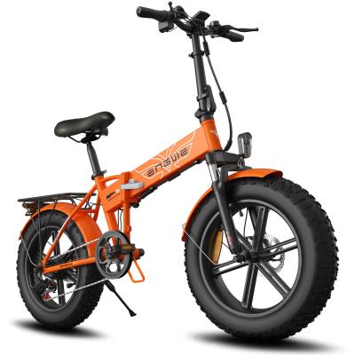 China Aluminum Alloy Electric Bike 750W 48V12.8AH Front Suspension Fat Tire Foldable Ebike LED Adult Electric Bicycle for sale