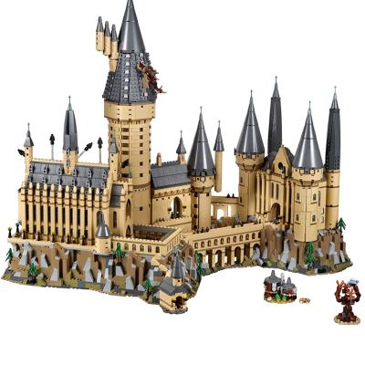 China With Paper Manual 69500 ​​The Magical Hogwartses Architecture School House Building 16060 Castle Movies Block Bricks Set For Kids Gifts Toys Kit for sale