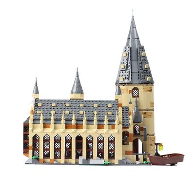 China With Manual 69503 Paper 16052 Movie Building Blocks Set Great Hall Architecture Castle Bricks Toys Kit For Kids Friends Birthday Gifts for sale