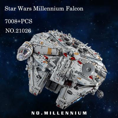 China DIY TOY NO.21034 Star Plan Star Wars Millennials Falco Model Building Block Set Adult Children Collecting Toy Gift for sale