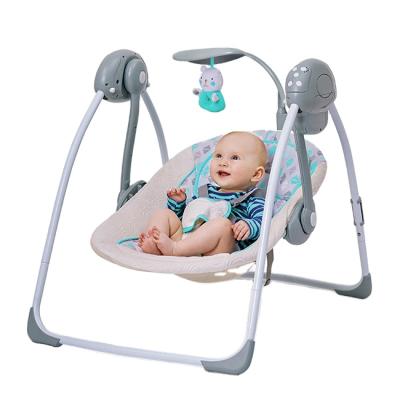 China Modern Popular Infant Baby Bouncer Cradle and Baby Rocker Chair Electric Swing Infant Rocker Chair for sale