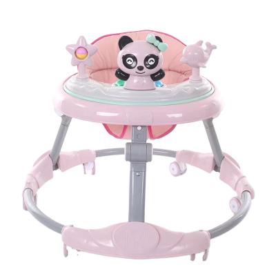 China 2020 Multi-Function Corporate Promotional Dots Sale Gift Baby Walker New With Carrier Cheap Plastic Toys Music Kid Baby Single Walker for sale