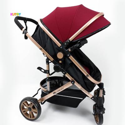 China Cheap Polyester Stroller 3 In 1 Prams Baby Boys Strollers for sale