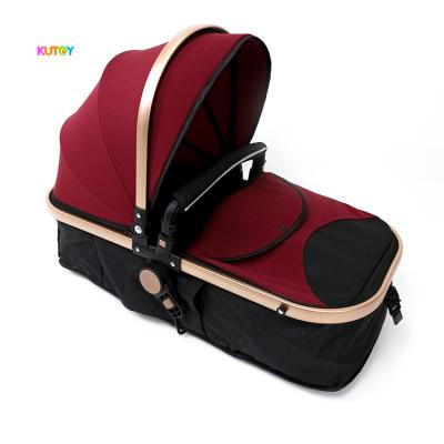 China Polyester Baby Carriage Newborn 2 In 1 High Resistant To Shock Baby Carriage Baby Carriage Stroller Cart Can Sit Down With Loving 3 In 1 Bab for sale