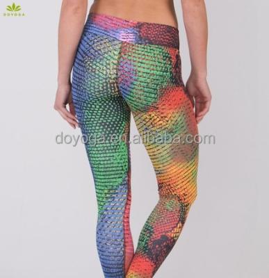 China Sublimation Yoga Pants Patterns Brazil Fitness Antibacterial Gaiters for sale