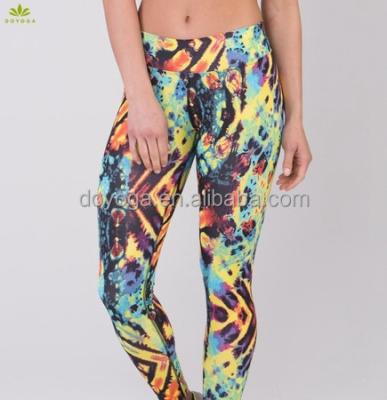 China Sublimation Sportswear Yoga Pants Models Brazil Fitness Antibacterial Gaiters for sale