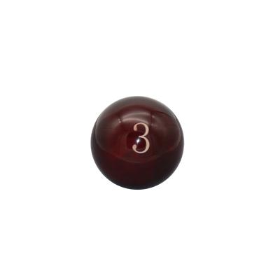 China Strongly Smooth Premium Rosewood Wood Billiard Ball For Sports Wooden Ball For Entertainment Toy Souvenir for sale