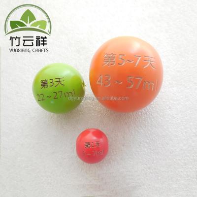 China Wood Colored Wooden Beads With Etched Logo Wooden Crafts Ball for sale