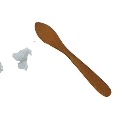 China Small Wooden Spoons Viable Honey Teaspoon Seasoning Coffee Tea Sugar Salt Jam Mustard Ice Cream Spoon for sale