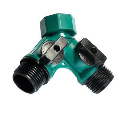 China Garden Tools 2 Way Garden Hose Splitter Hookah Hose for sale