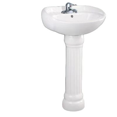 China Modern Manufacturer-Supplier Modern Luxury Ceramic Pedestal Sink for sale