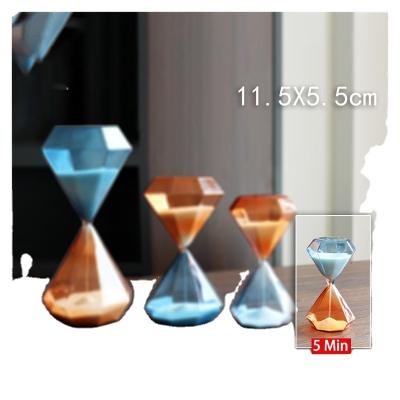 China Minimalist Stained Hourglass Timing Decoration Water Dropper Glass Home Creative High Grade Hourglass for sale